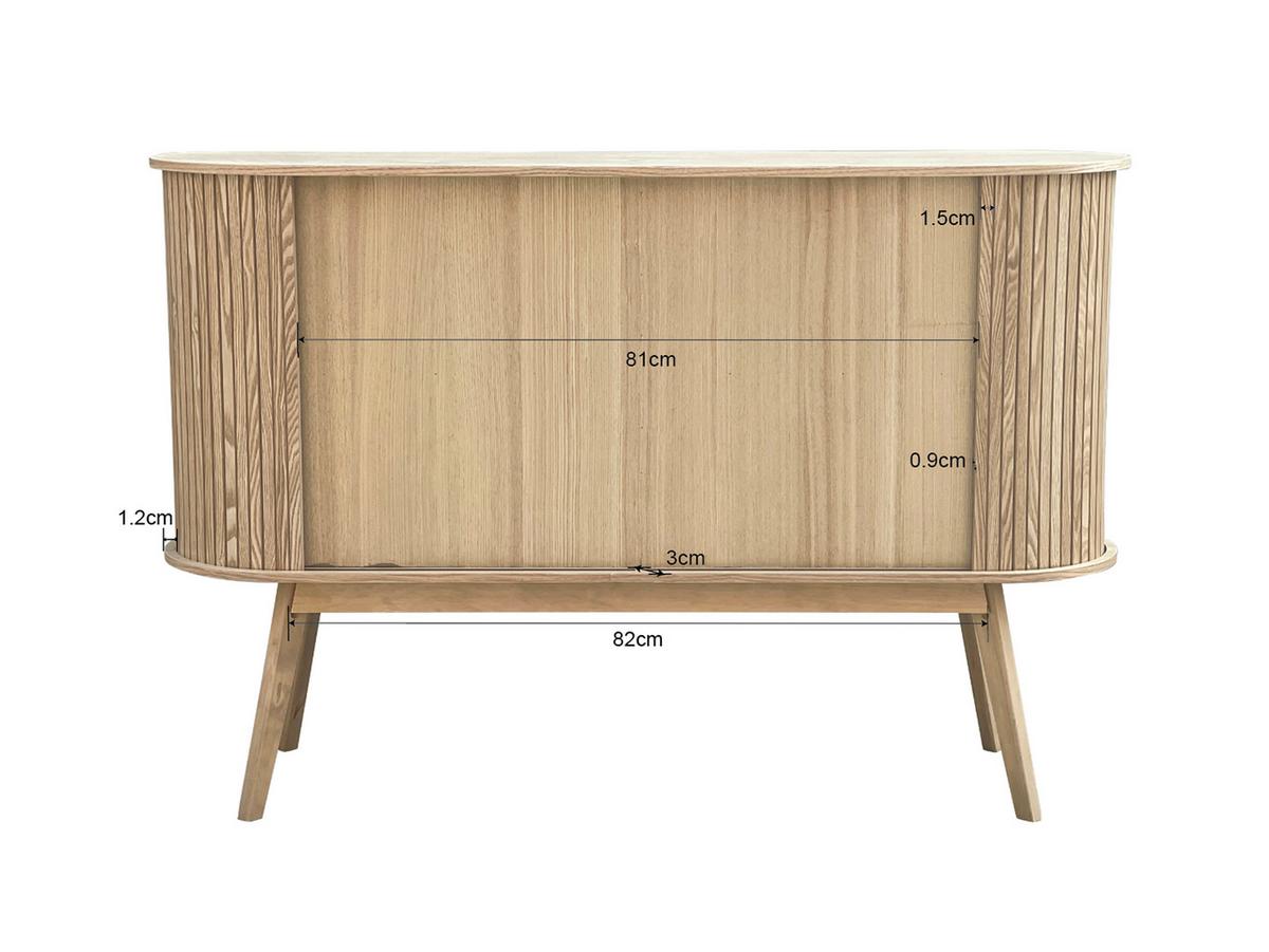 KOMODA SKANDY -TREND- - přírodní barvy, Moderní, dřevo/kompozitní dřevo (120/80/35cm) - Premium Living