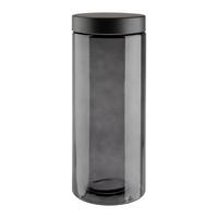 Dóza na potraviny MAGNUS BLACK - 2 L - čierna/sivá, Modern, kov/plast (11/27cm) - Mömax