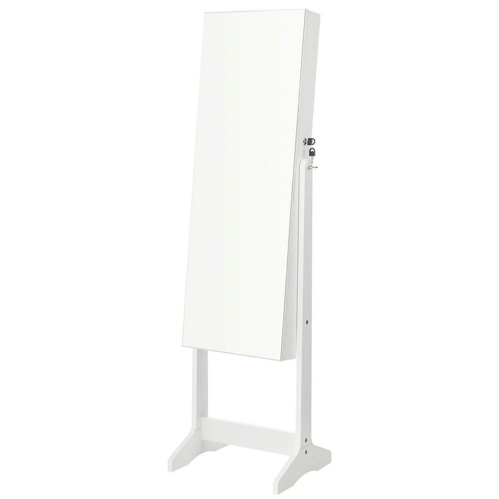 Schmuckschrank Weiß B: 41,2 cm