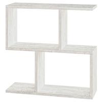 Beistelltisch Homemania Kaffeetisch - Eichefarben/Weiß, Design, Holzwerkstoff (60cm) - Livetastic