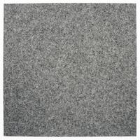Teppichfliese Grau Dynamic 50x50 cm Florhöhe 6,5 mm - Grau, Basics, Textil (50/50cm)