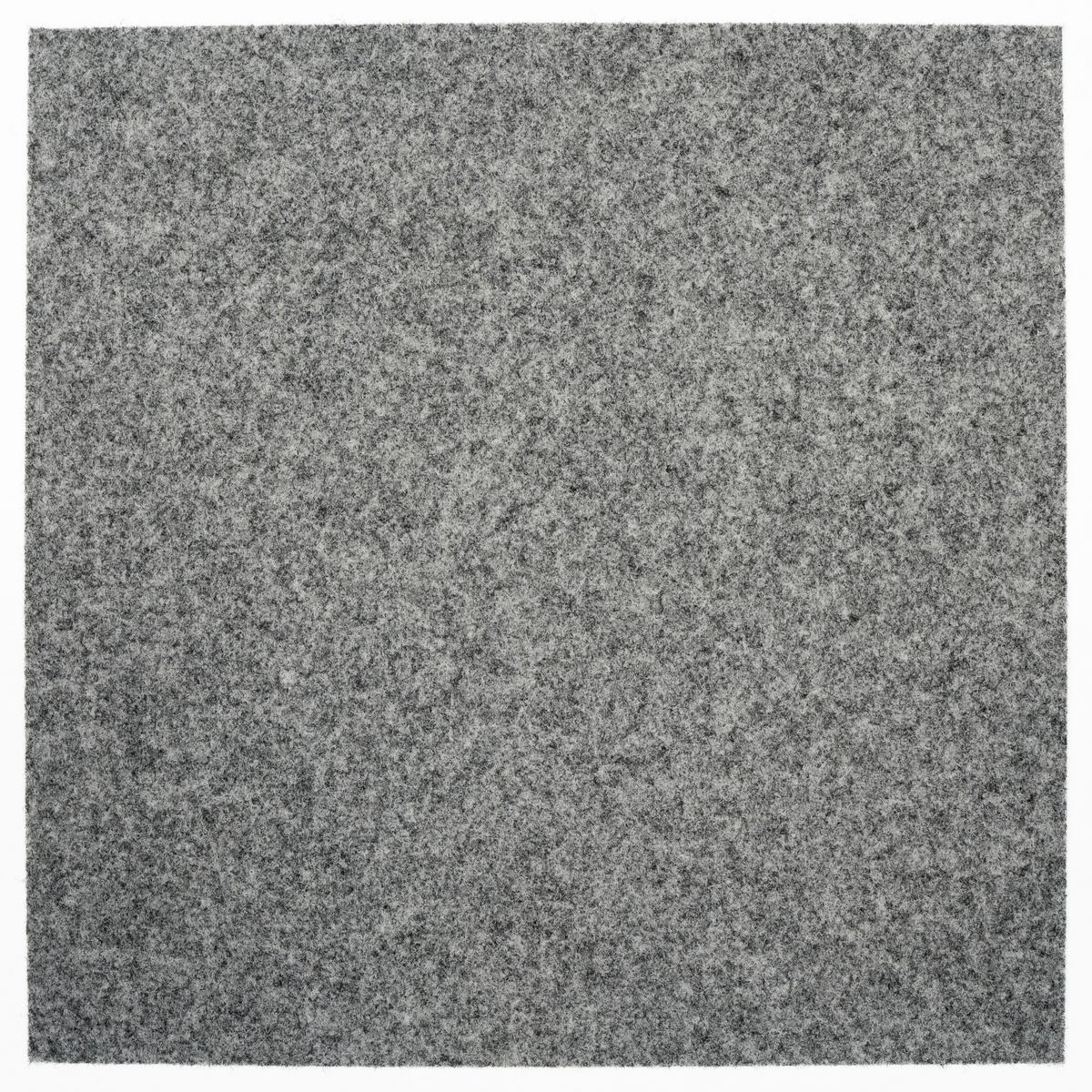 Teppichfliese Grau Dynamic 50x50 cm Florhöhe 6,5 mm - Grau, Basics, Textil (50/50cm)