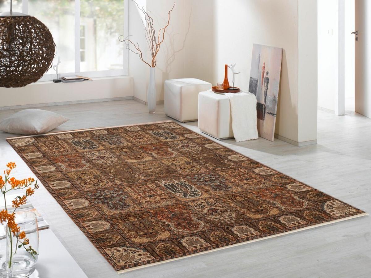 Orientalischer Webteppich Creme Sonam 80x200 cm - Creme, Basics, Textil (80/200cm) - Cazaris