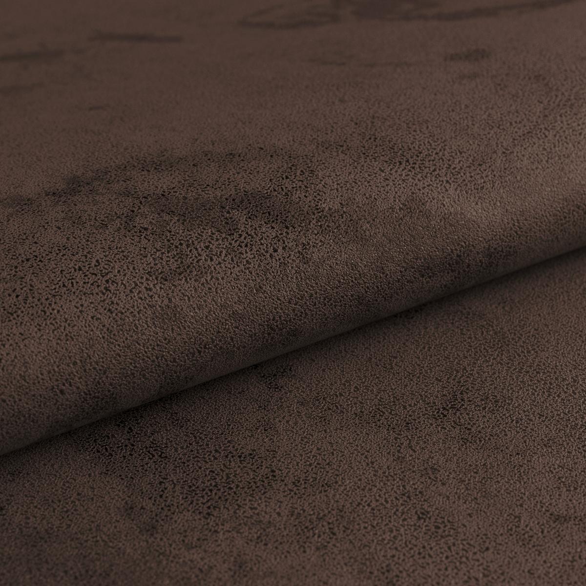Vierfußstuhl Lech Braun Echtholz Beine - Schwarz/Braun, KONVENTIONELL, Holz/Textil (45/88/55cm)