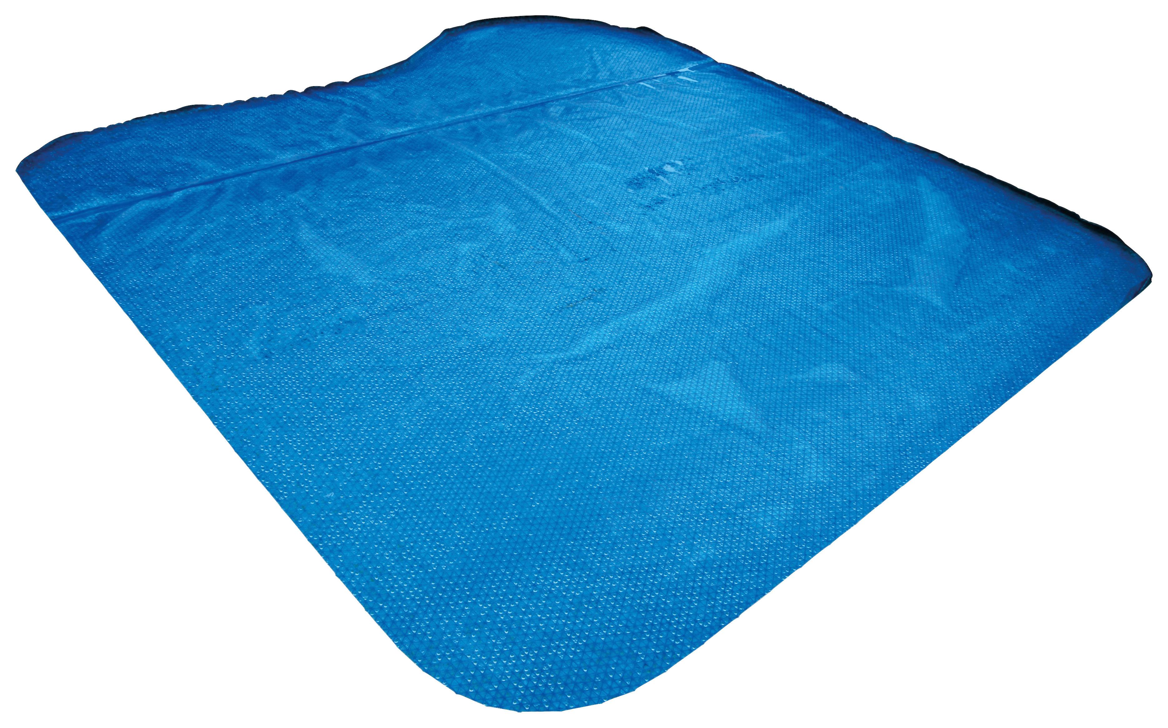 Solarplane für Ovale Pools BxL: 370x630 cm Blau - Blau, MODERN, Kunststoff (370/630cm)