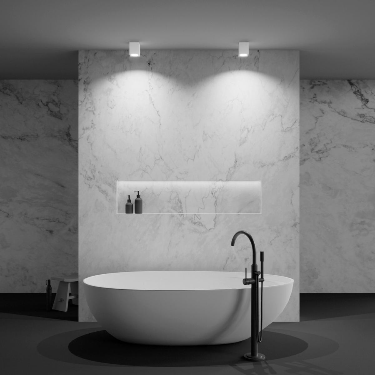 Deckenleuchte Zoom - Weiß, MODERN, Metall (9/9/11,5cm) - MAYTONI