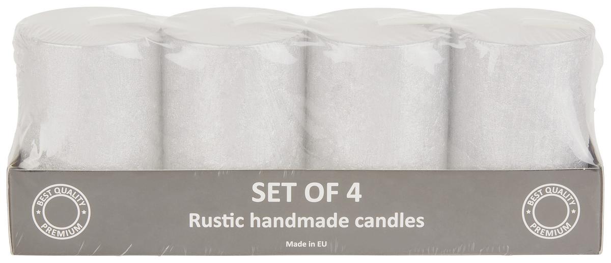 Tömbgyertya Dila - ezüst/arany, Basics - Luca Bessoni