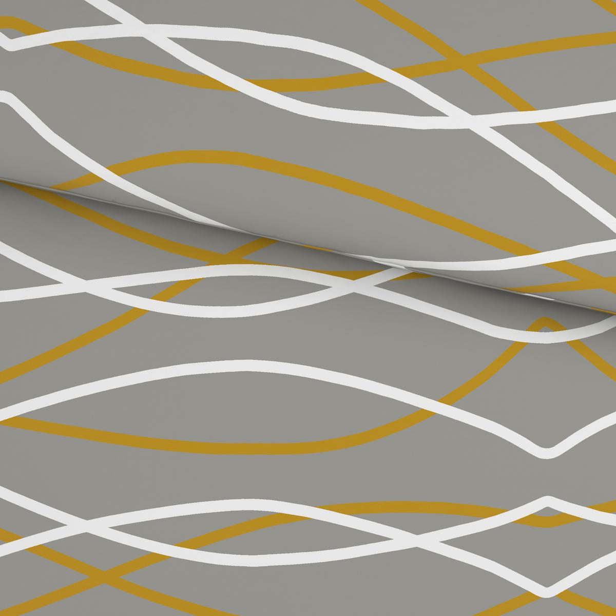 POVLEČENÍ WELLE - šedá/barvy zlata, Moderní, textil (140/200cm) - Mömax