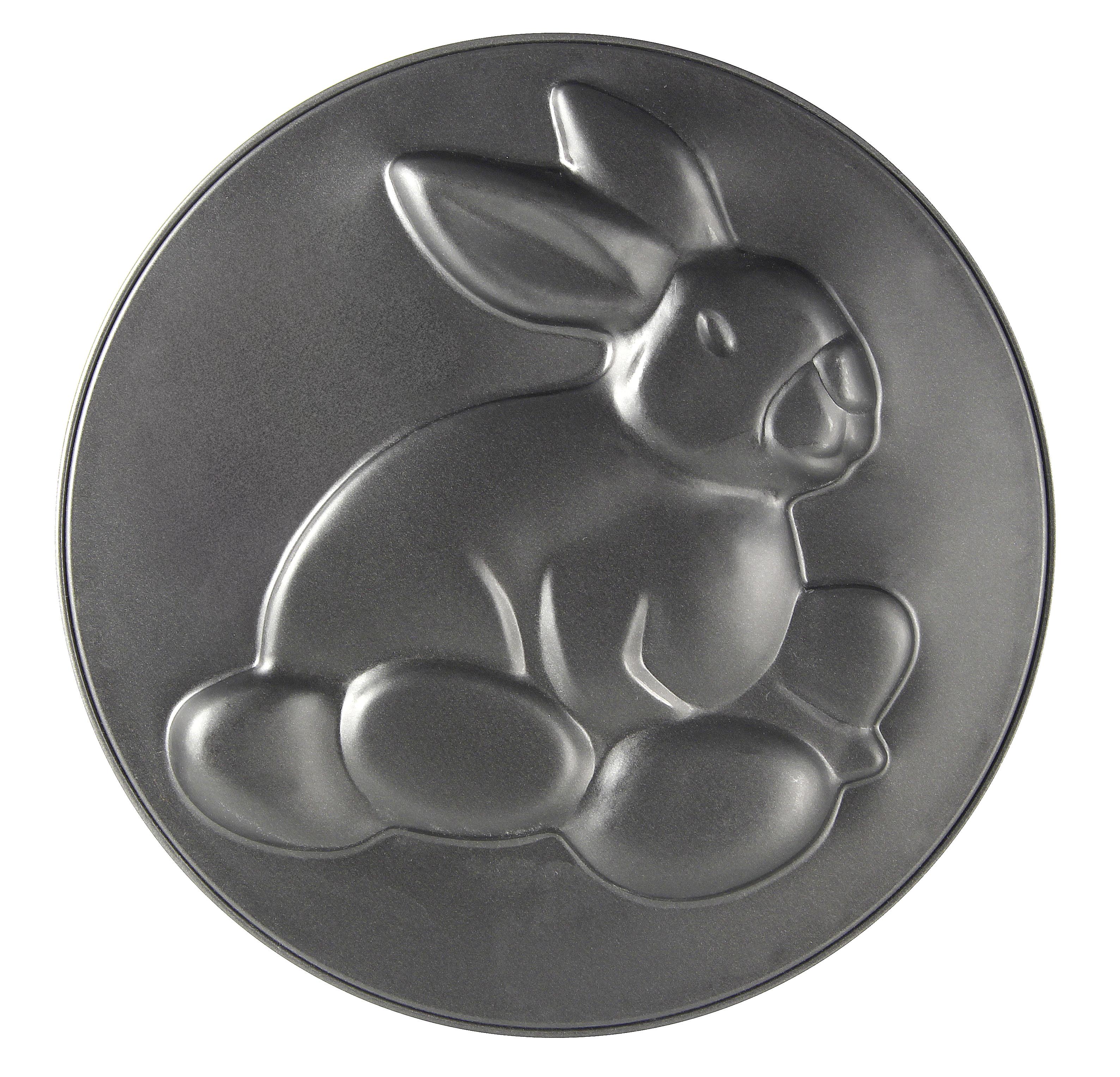 Backformen Rund 3-Tlg. D/H: 26x6,5 cm Beschichtet - Schwarz, Metall (26/6,5cm) - Zenker
