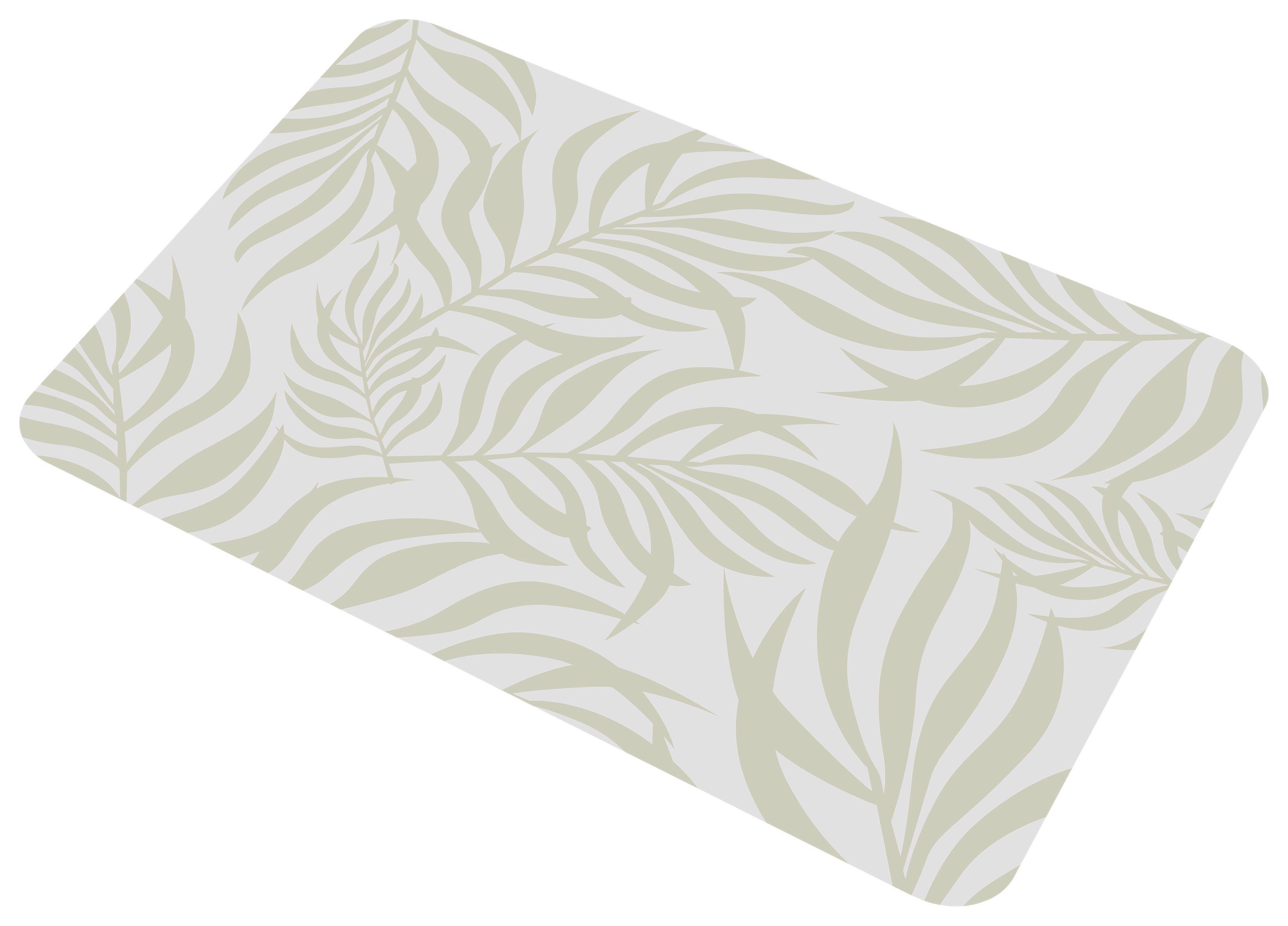 Badematte Silvana - Beige, MODERN, Kunststoff (40/60cm) - Luca Bessoni
