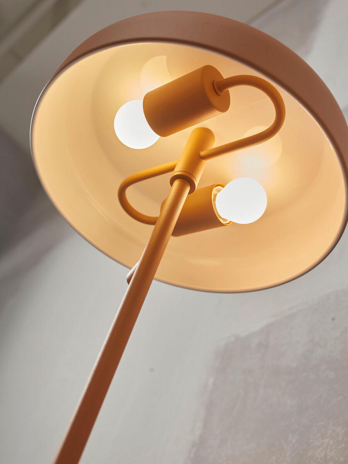 Tischleuchte Porto - Orange, Trend, Metall (30/45cm) - It's about Romi