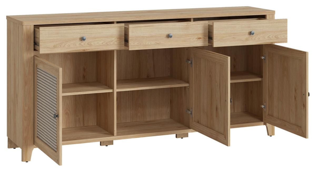 Komód Cestino - Modern, faalapú anyag (188/91/42cm)