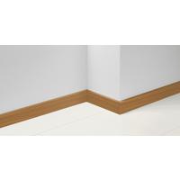 Sockelleiste Eiche Natur - Eichefarben/Braun, Basics, Holzwerkstoff (220/1,65/7cm) - Parador