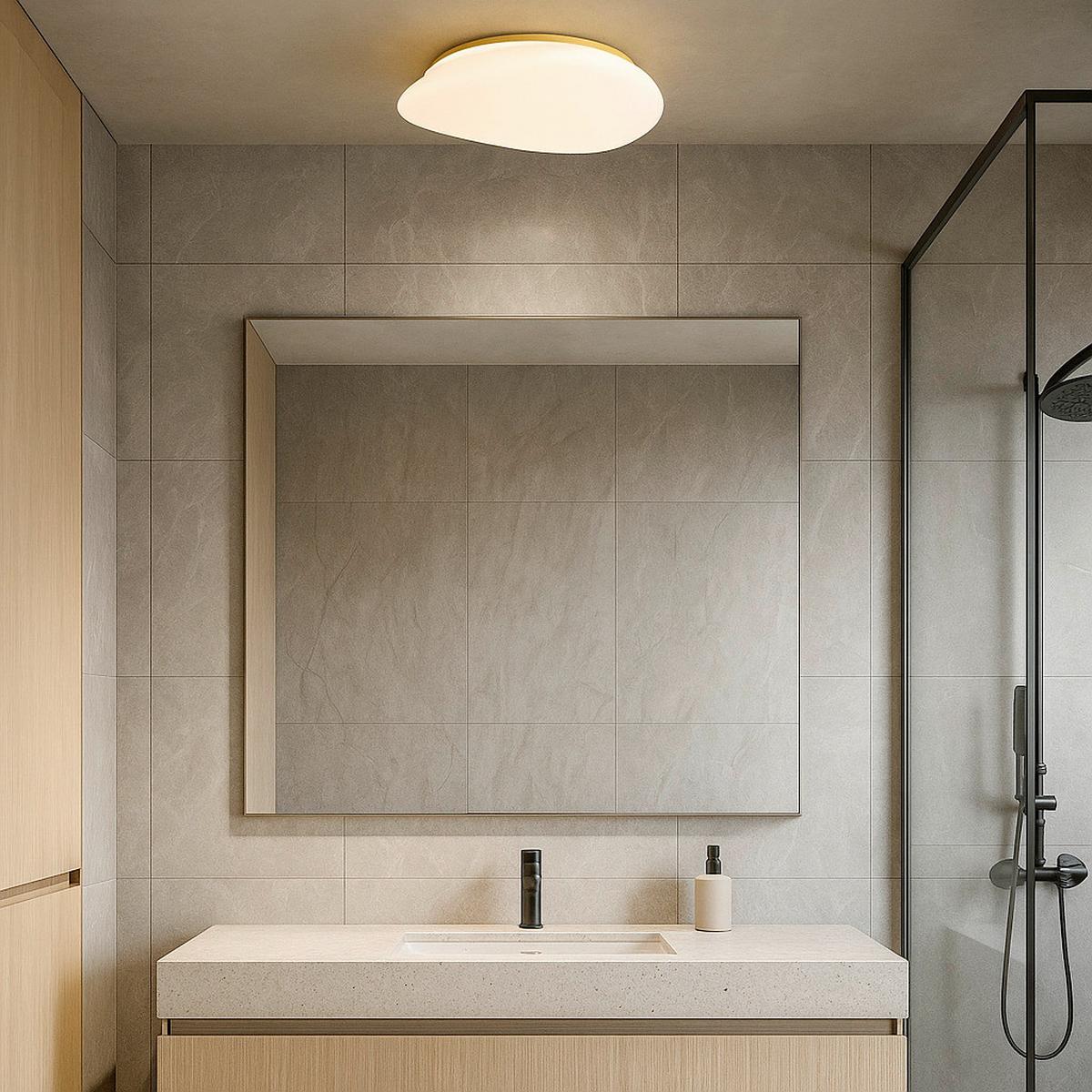 Led Mennyezeti Lámpa Caliope - aranyszínű, Basics, műanyag (4cm) - Rabalux