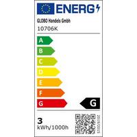 LED žárovka GU10, 3W, 230V - čiré, sklo (5/5,4cm)