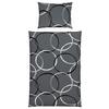 Bettwäsche Anni - Grau, KONVENTIONELL, Textil - Ondega