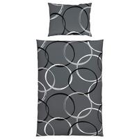 Ágyneműhuzat-garnitúra Anni - szürke, Konventionell, textil - Best Price