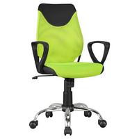 Otočná stolička pre dieťa Kika zelená - limetková/čierna, Modern, kov/plast (60/105/60cm) - MID.YOU
