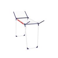 Wäscheständer Pegasus 160solid Slim Lbh: 55x173x107cm - Blau/Weiß, Basics, Kunststoff/Metall (55/173/107cm) - Leifheit