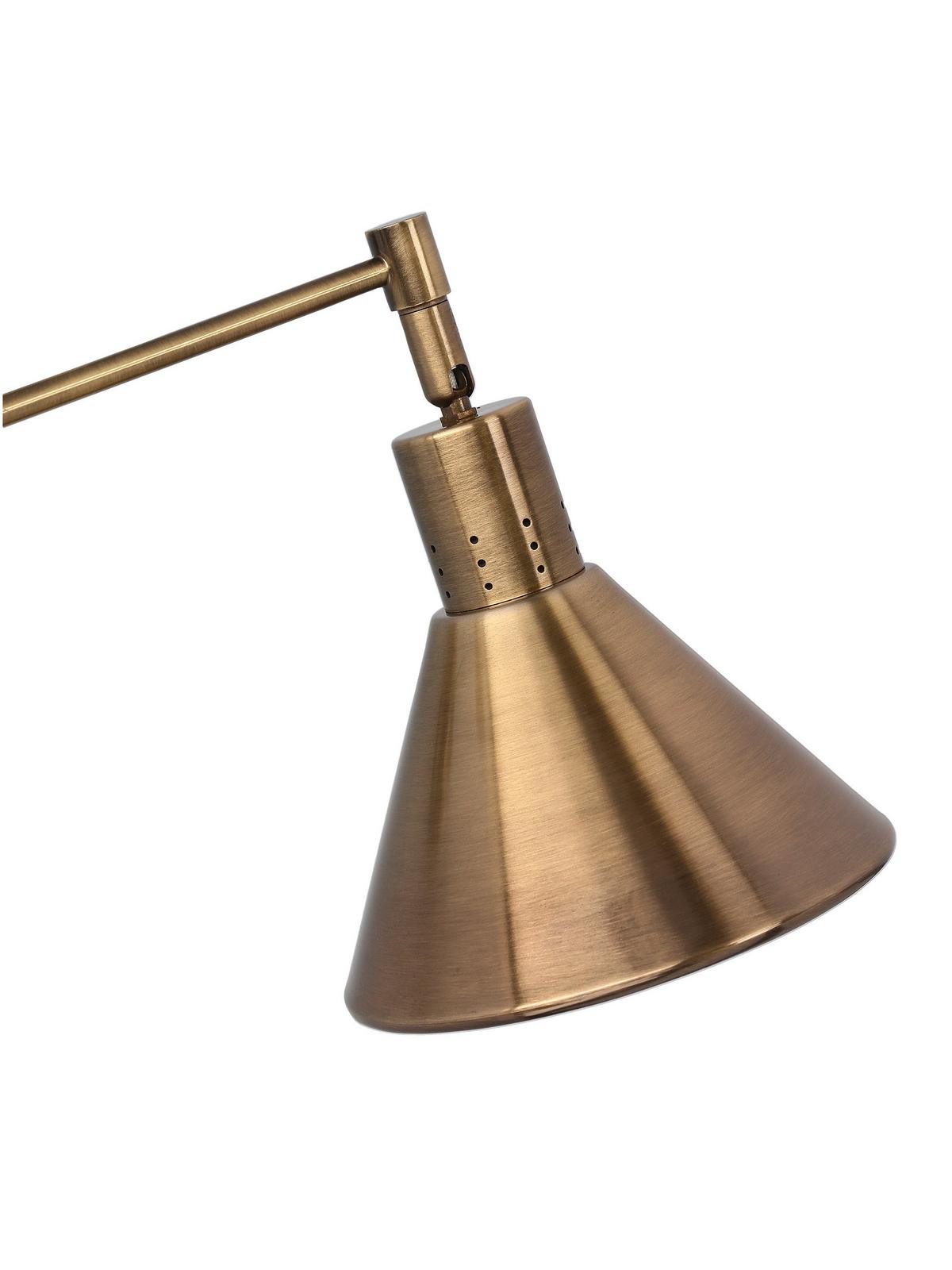 Wandleuchte 21-41210 - Platinfarben, Basics, Metall (37.5/14/17cm)