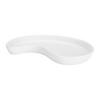 DEKORAČNÝ PODNOS LEILA - biela, Konventionell, keramika (17cm) - Modern Living