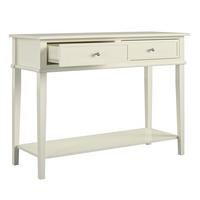 Konsole Franklin Weiß 104 cm - Weiß/Honig, Design, Holz (104/76/40cm) - MID.YOU