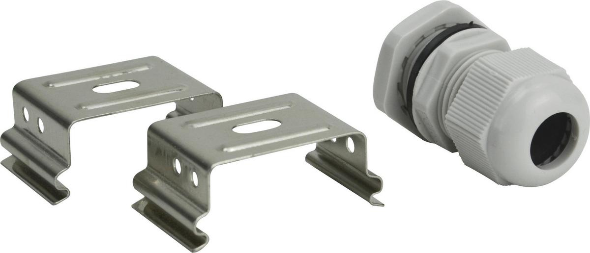 LED-Deckenleuchte L: 147 cm, für In- und Outdoor - Hellgrau, Basics, Kunststoff (147/6/6cm)