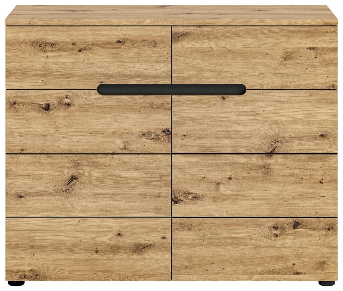 Kommode Canu Eiche Artisan B: 100 cm - KONVENTIONELL, Holzwerkstoff (100/81/40cm) - MID.YOU