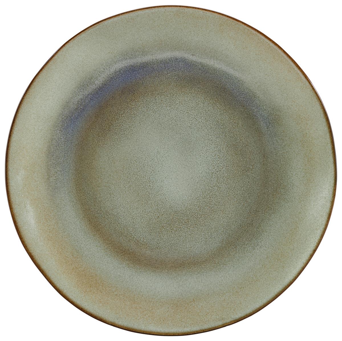 Lapostányér Iryna - barna, Modern, kerámia (28/3cm) - Luca Bessoni