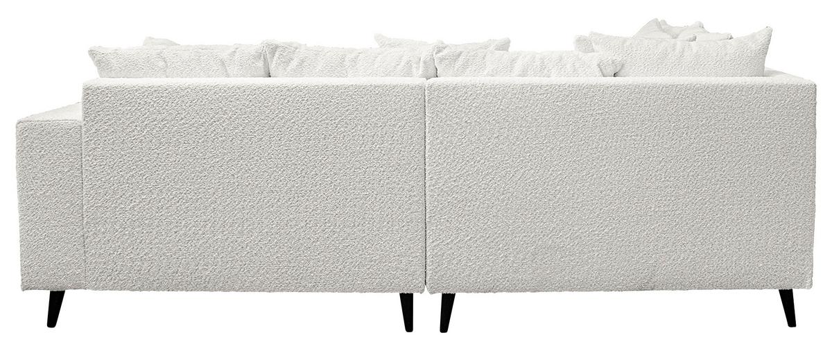 Ecksofa Pruno, Hellgrau S: 174x247 Cm - Hellgrau/Schwarz, Design, Textil (174/247cm) - MID.YOU