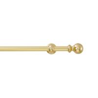 Vorhangstange Goldfarben L: 280 cm - Goldfarben, KONVENTIONELL, Metall (280cm)