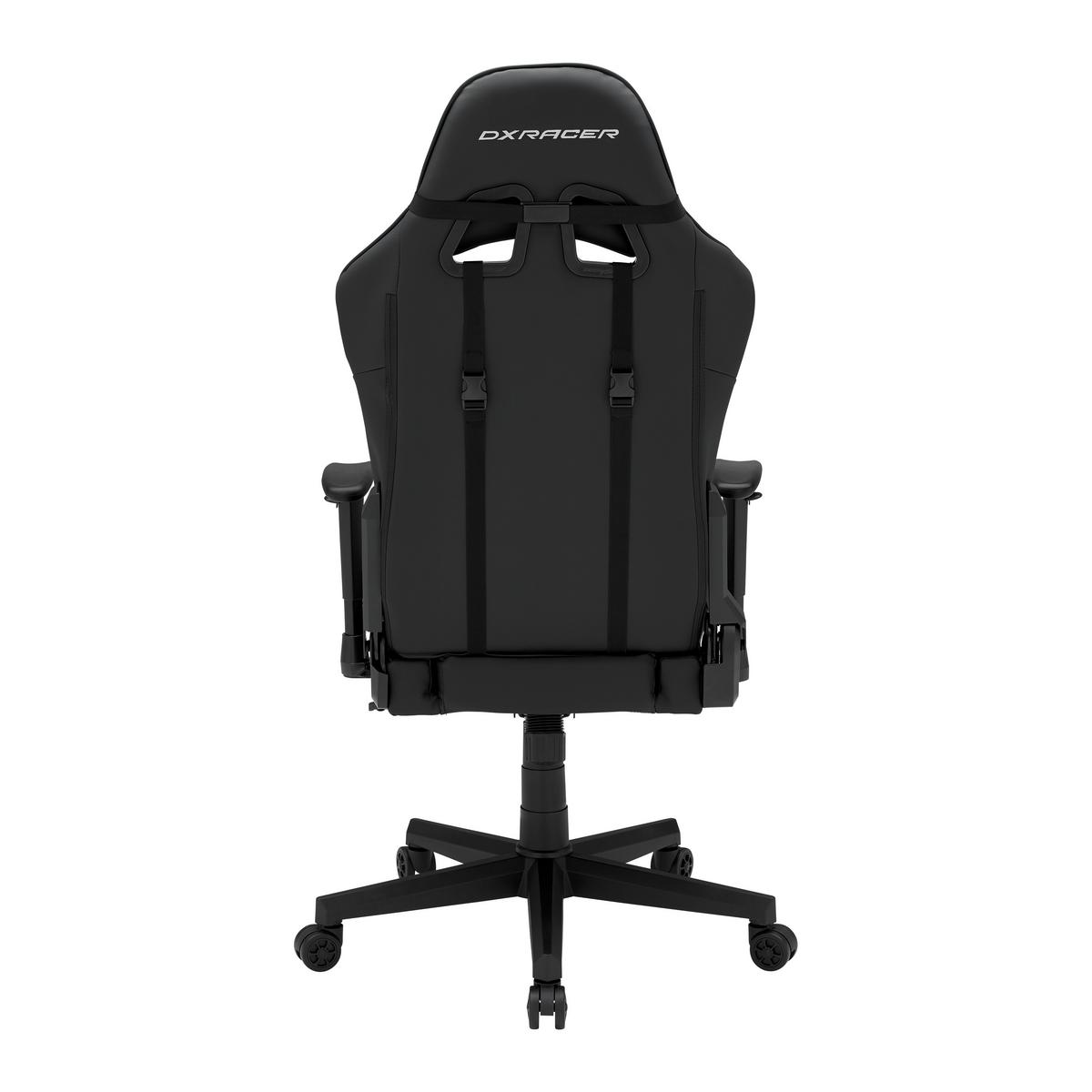 Herné kreslo PRINCE -EXKLUSIV- - čierna/biela, Modern, textil/plast (67/126/67cm) - Dxracer