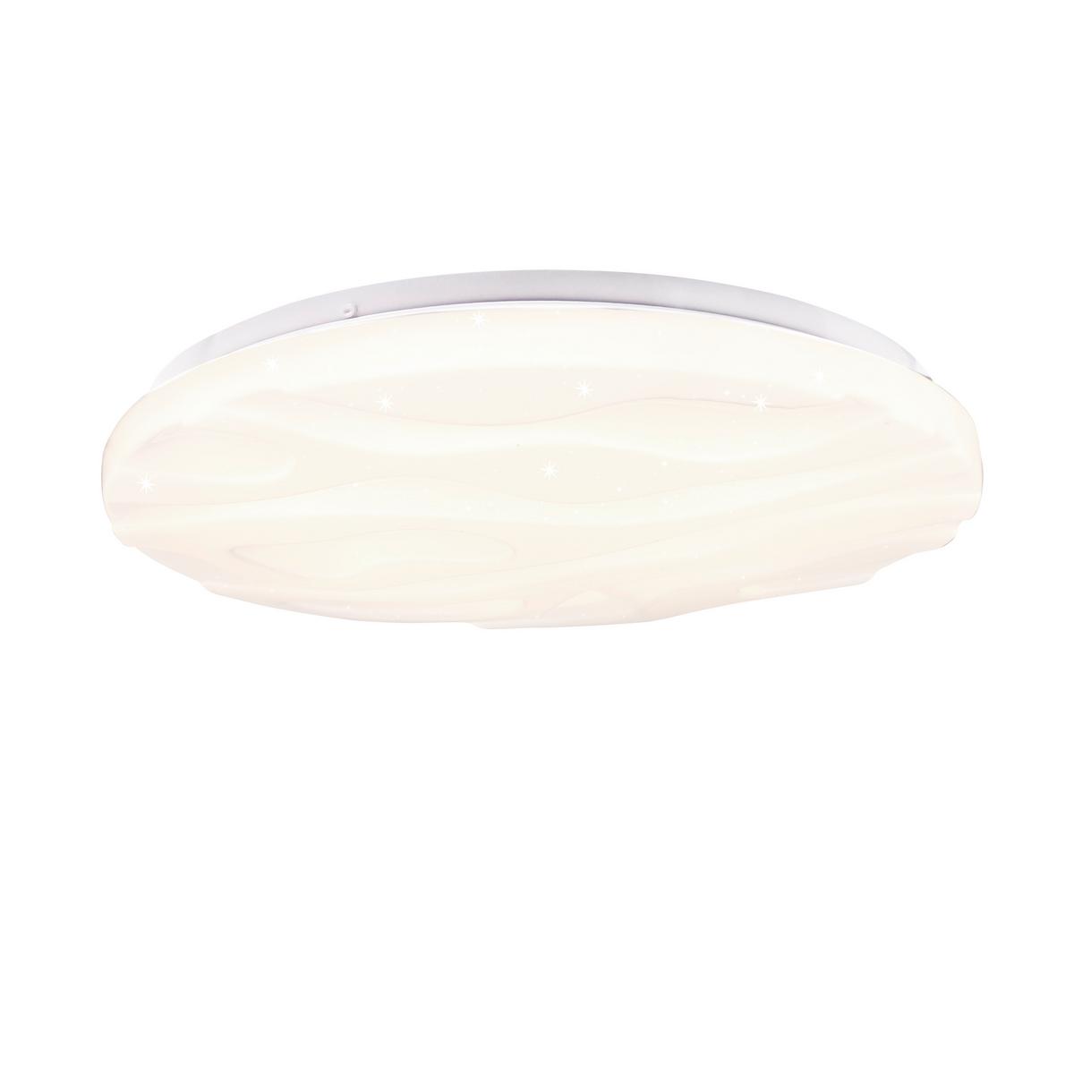 Led-deckenleuchte 12-11268 Nevada - Weiß, KONVENTIONELL, Kunststoff/Metall (29/29/6cm)