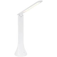 LED lampa na písací stôl Uff biela, max. 3 Watt - biela, Modern, plast (7,8/7,8/24,8cm) - Mömax