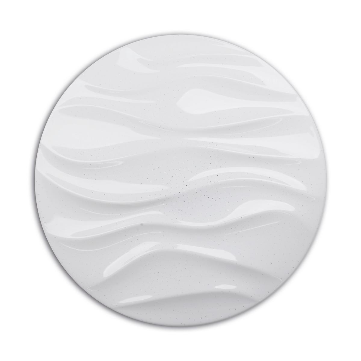 LED-Deckenleuchte Ø 38 cm mit Farbtemperaturwechsler - Weiß, Basics, Kunststoff/Metall (38/6cm) - Näve
