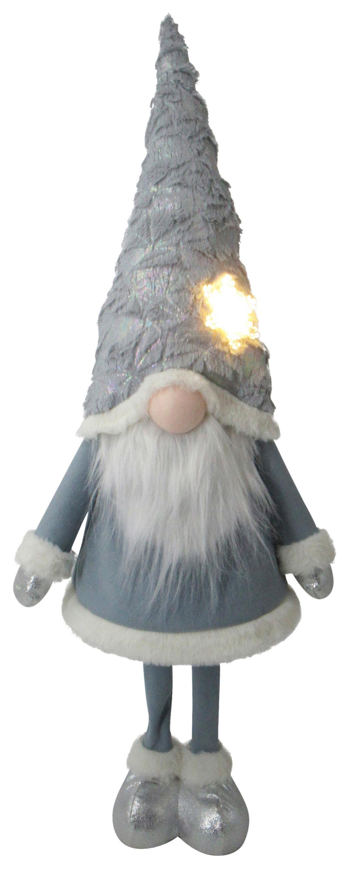 Skrítek LED/teplá bílá - bílá/světle modrá, Konvenční, kov/textil (31/80/20cm) - Mömax