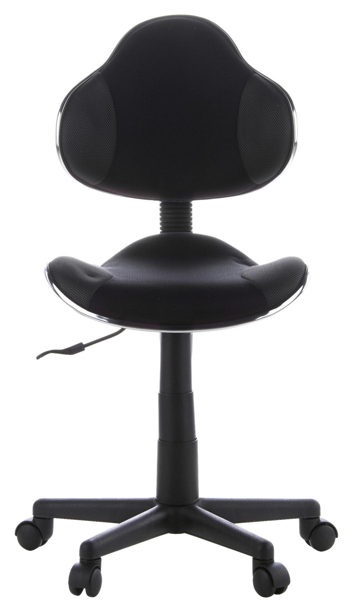 Jugenddrehstuhl Kiddy Gti 2 Grau/Schwarz - Schwarz/Grau, Basics, Kunststoff (45/86-101/42cm) - MID.YOU