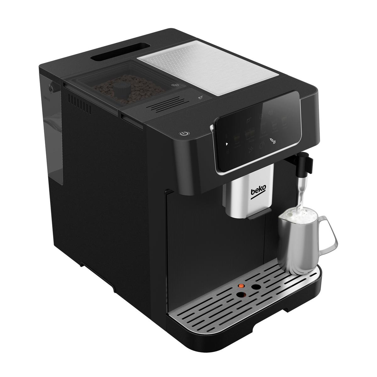 Kaffeevollautomat Ce6000 Ceg 7302 B - Schwarz, MODERN, Metall (27/41,2/35,9cm) - Beko