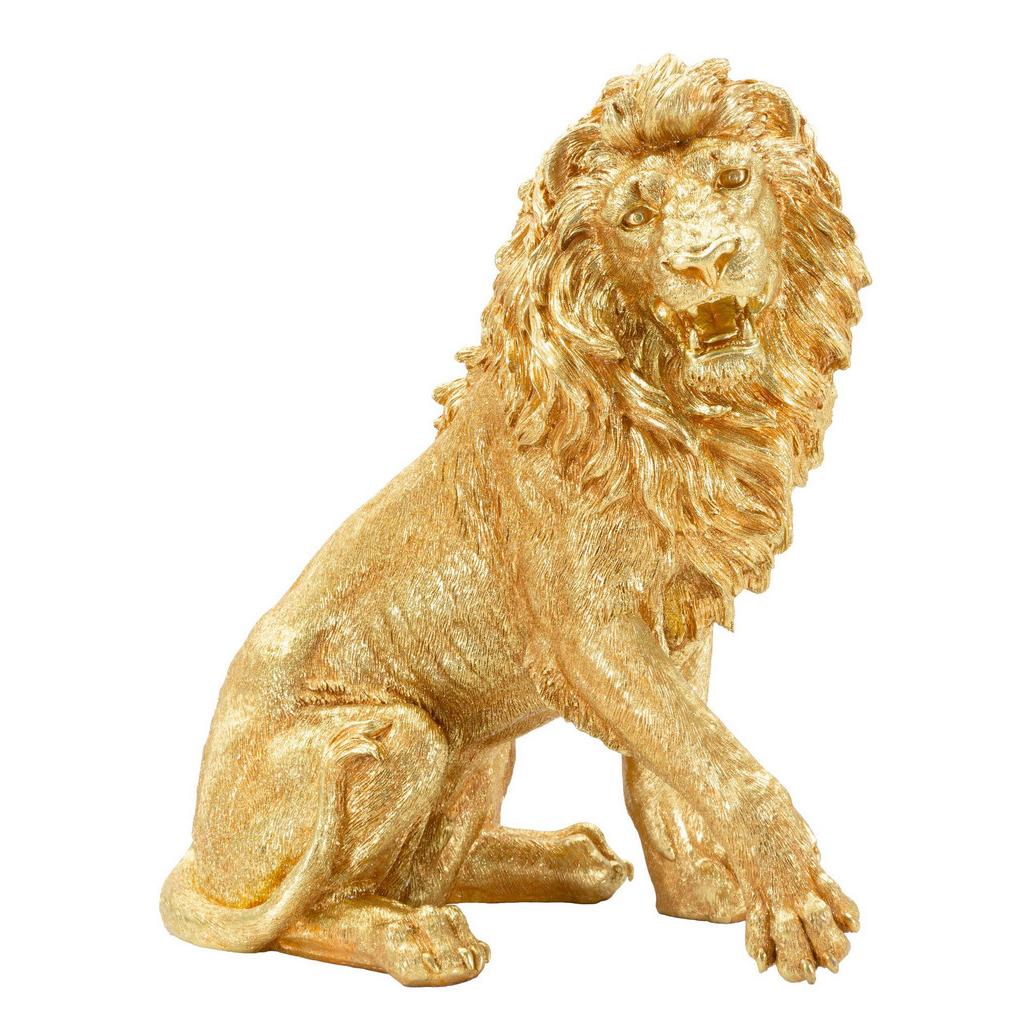 SKULPTUR Kunststoff, Gold