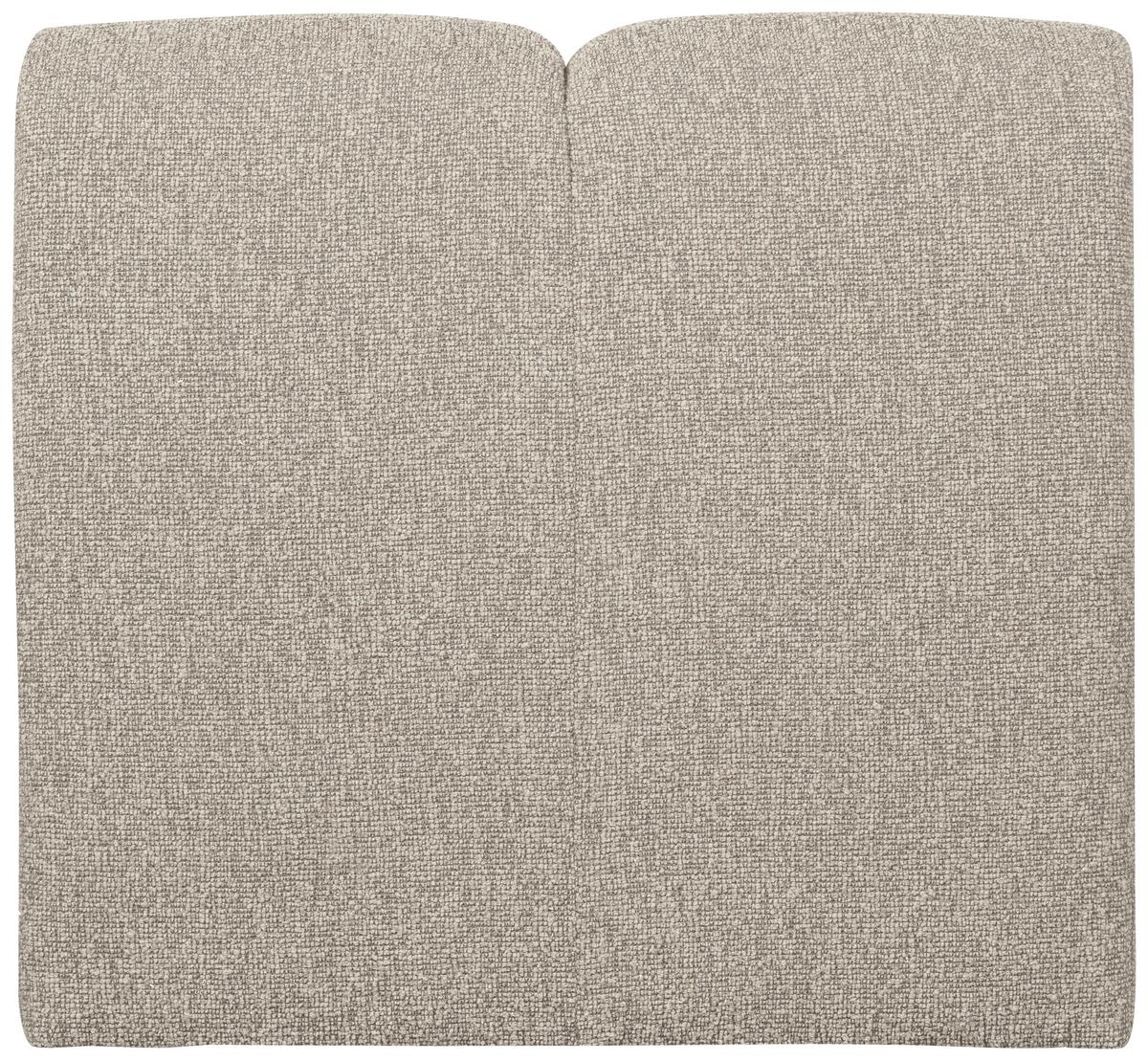 Sofaelement Mojo Beige B: 84cm - Beige/Schwarz, Design, Textil (84/74/97cm) - Livetastic