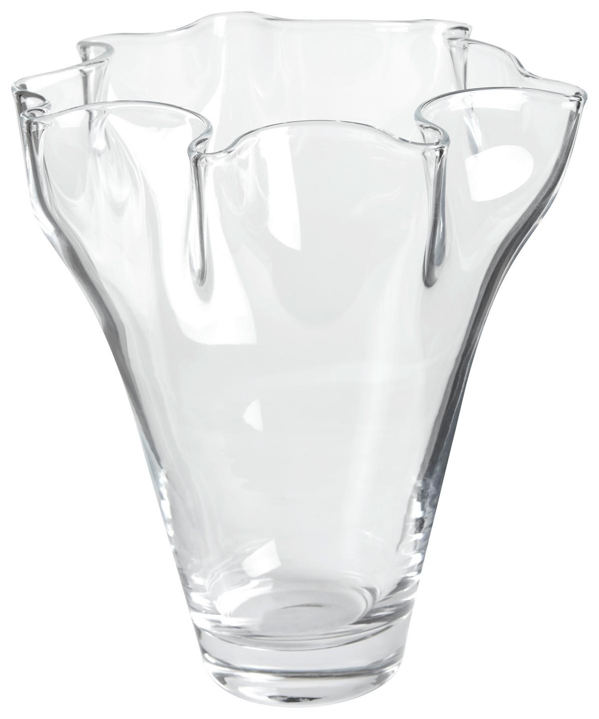 Vase Daniela Zylindisch Glas Transparent H: 20 cm - Klar, MODERN, Glas (21/30cm) - James Wood