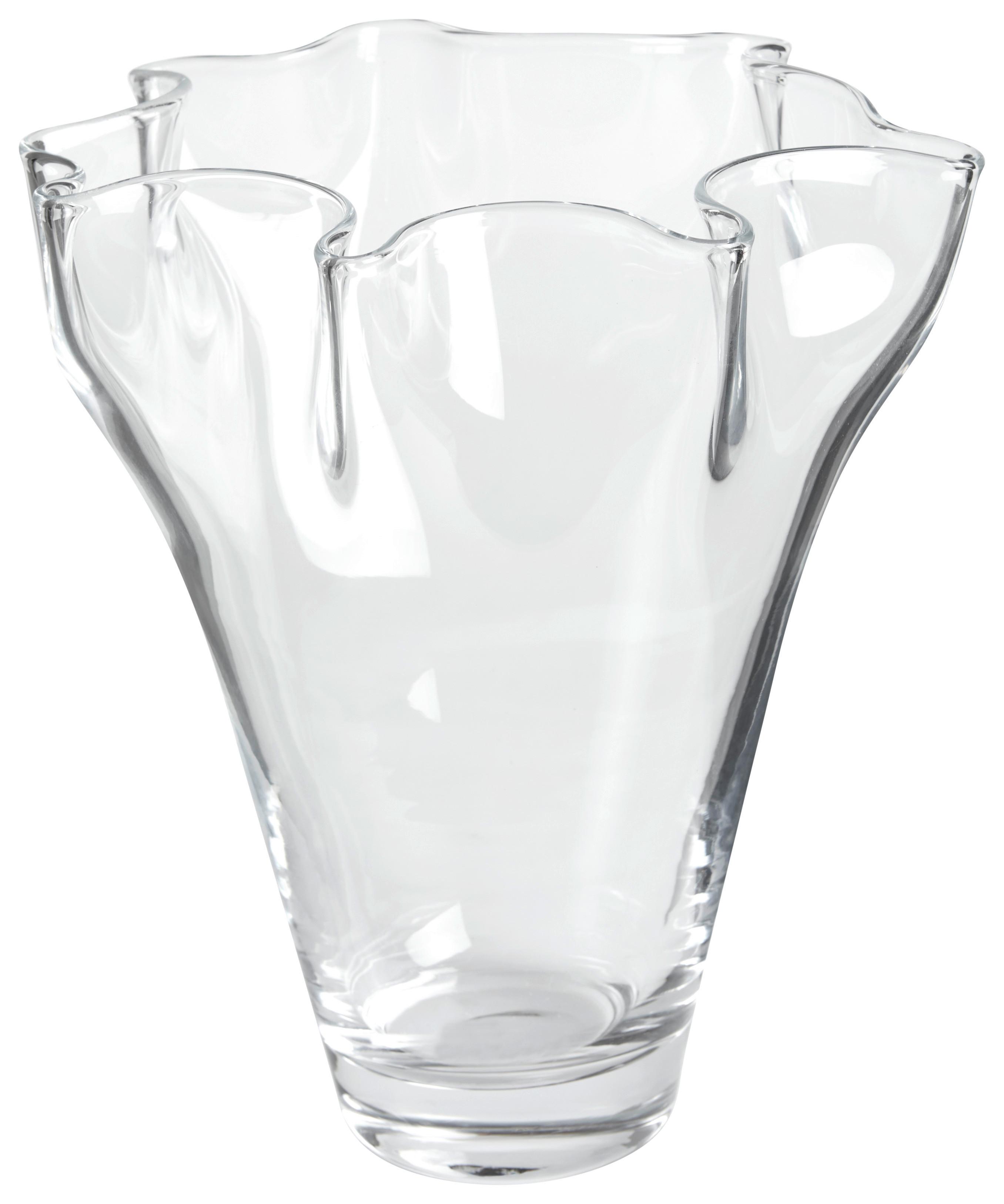 Vase Daniela Zylindisch Glas Transparent H: 20 cm