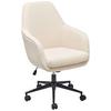 Drehstuhl Columbus - Beige/Schwarz, LIFESTYLE, Kunststoff/Textil (63/93-98/71cm) - Livetastic