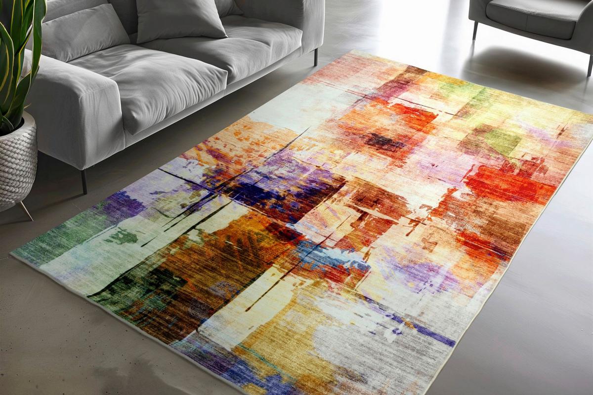 Flachwebteppich Multicolor, Bxl: Ca. 160x230cm - Multicolor, Basics, Textil (160/230cm) - Kayoom