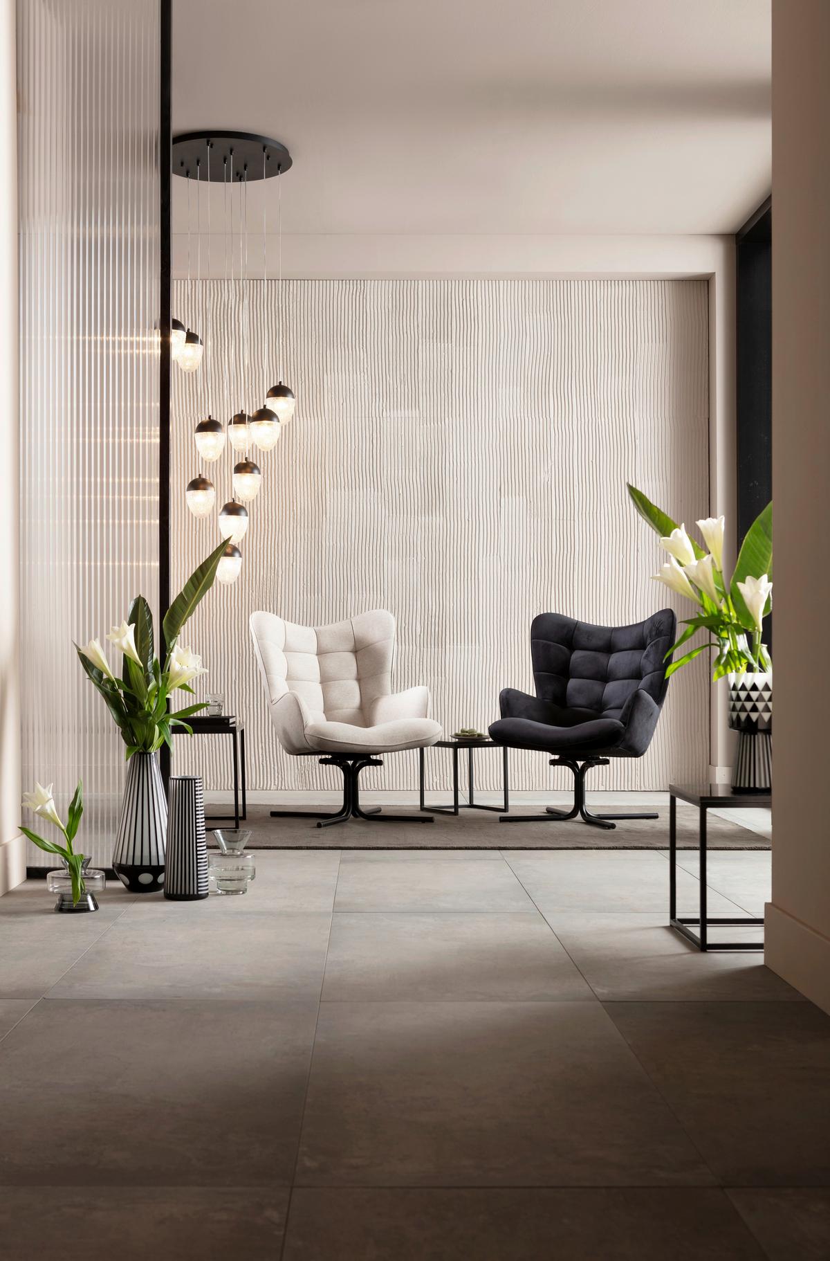 Sessel Oscar Schwarz B: 82 Cm - Schwarz, Design, Textil (82/95/73cm) - Kare-Design