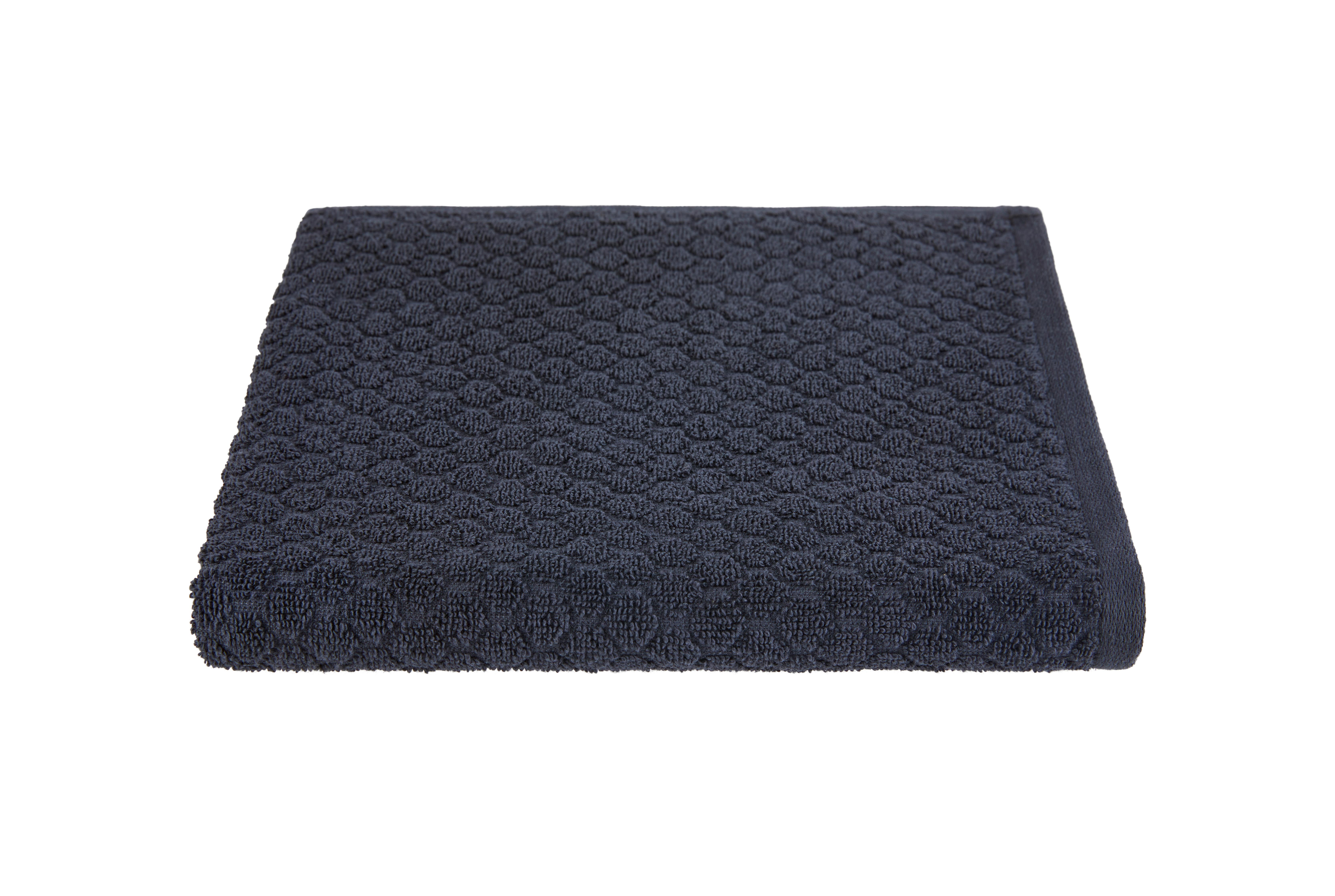 Duschtuch Elena Baumwolle 450 G/M2 Schwarz 70x140 cm