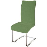 Stuhlhusse Angelina - Olivgrün, MODERN, Textil (48/48/64cm) - Luca Bessoni