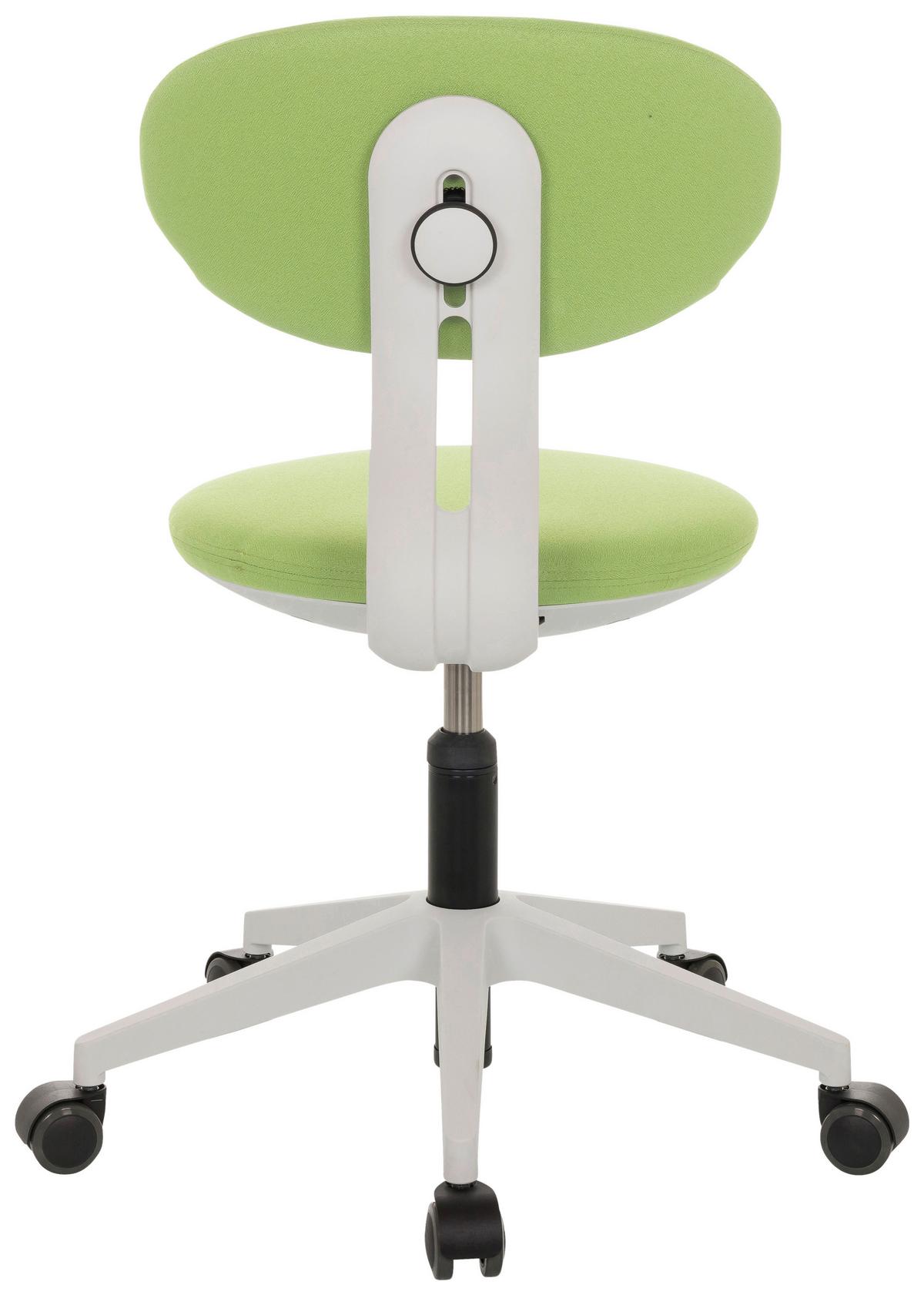 Jugenddrehstuhl Minimovo - Weiß/Grau, Basics, Kunststoff/Textil (42/66-87/52cm) - MID.YOU