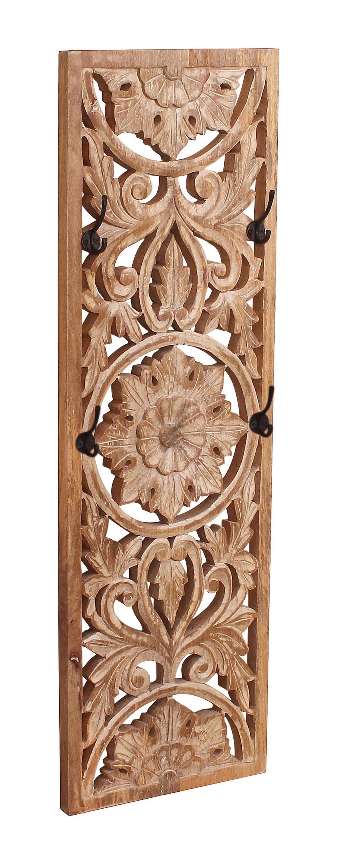GARDEROBE Dielen Naturfarben B: 170cm - Naturfarben, Design, Holz (170/185/45cm) - MID.YOU