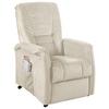 Fernsehsessel Harry Beige B: 77 cm - Beige/Schwarz, Design, Textil (77/107/88cm) - Livetastic